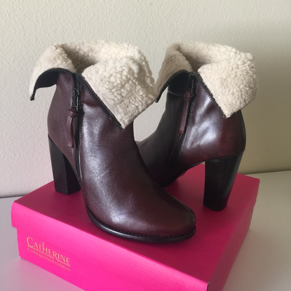 Zela Leather Bootie